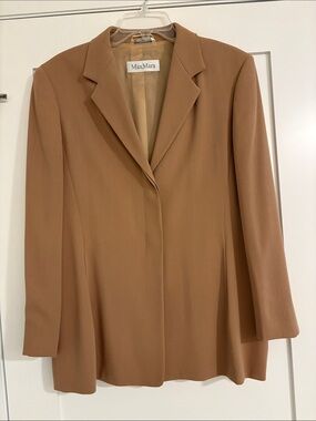 MAXMARA Camel Blazer